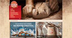 Desktop Screenshot of lieken-urkorn.de